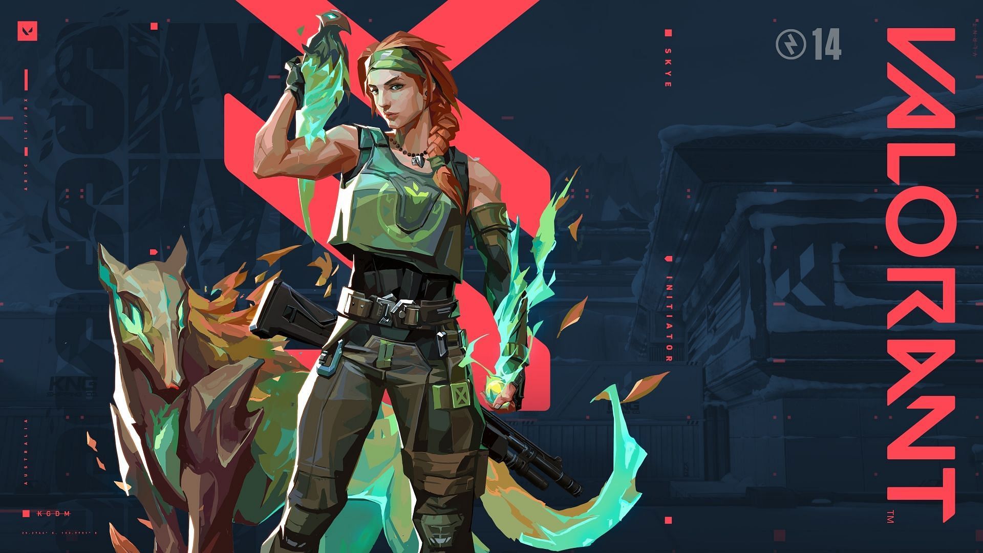 Skye is an intel expert, perfect for a Valorant team composition for Corrode (Image via Riot Games)
